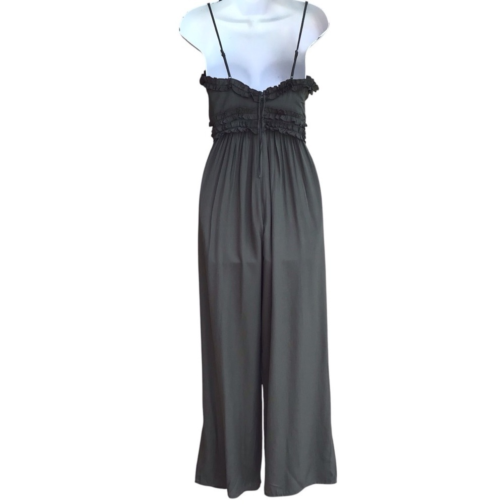 Altar’d State Green Ruffled Jumpsuit - Picture 4 of 8